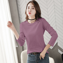 Long sleeve T-shirt female ins Super fire autumn winter 2021 autumn new foreign style Net red body shirt loose base shirt coat tide