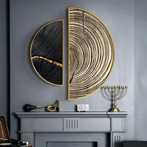 Modern minimalist dining room hanging painting living room background wall decorative painting light luxury porch murals round bedroom bedside abstract