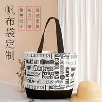 Custom canvas bag pattern printing logo shopping bag tote bag DIY cotton bag canvas bag environmental protection bag custom