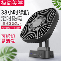 Svinkal USB small fan Floor-to-ceiling ultra-quiet office desk bedroom Student dormitory bedroom bed Home desktop rechargeable small portable large wind mini electric fan