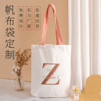 Canvas bag custom logo shopping environmental protection bag custom bag tote bag canvas bag female cotton bag expedited