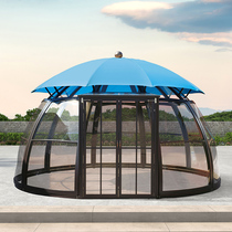 Outdoor Sunshine Room Aluminum Alloy Room Villa Garden Casual Star Room Garden Casual Star Garden Tent Modern Pavilion