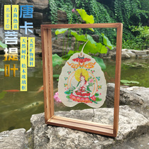 Qinghai Tibet hand-painted Thangka Bodhi true leaf the life of the Buddha moved to the opening of the birthday gift to the leadership of the Elders