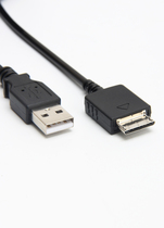 The application of Sony NWZ-A864 A866 S754F S764 MP3 MP4 player USB charging data cable