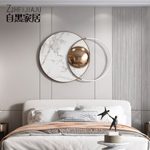 Sofa background wall light luxury wall decoration pendant creative wrought iron wall decoration living room bedroom metal wall decoration wall hanging