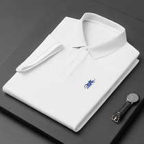 Large High-end Pure Cotton Short Sleeve Paolo Polo Shirt Man T-shirt Youth Loose Casual Turtlenecks Men Compassionate Half Sleeve