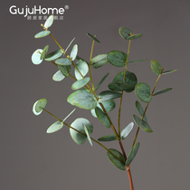 ins Wind Nordic eucalyptus leaf simulation flower green planting living room table vase flower art fake flower home decorations