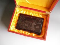 Weifang Featured Gift Red Wood Insert Silver Silk Lacquer Big Lacquer Craft Myanmar Flowers Pear Wood First Decorated Box Traditional Handicraft