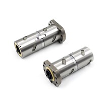 Double nut ball screw DFU1605 2005 2505 3205 3210 4010 plus long wire mother screw