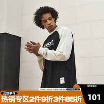 ZONEiD 2022 autumn new knitted sports long-sleeved t mens Salona fabric quick-drying round neck pullover top