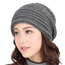 Yige autumn and winter knitted wool hat warm winter wool hat womens mens wild beret 8505