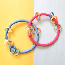 Baby hand rattling plastic children hand ring kindergarten early education educational toys plastic rattle