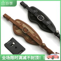South Korea Martin Saddle Bull Leather wrist belt Aluminum alloy Fast Panel M - 7703 Brown Belt anti - counterfeiting