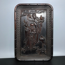 Treasured sandalwood numb to give a birthday tea tray -AD2688