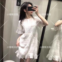 (cherry France) MAJE 19 spring summer small balsamic notes with sweet and small fresh snowspun dresses dress