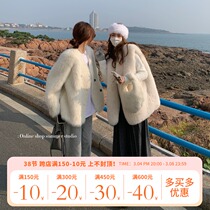 Summer home 2021 winter new imitation Tuscany fur jacket with fur coat female high-grade velvet fur suede fur