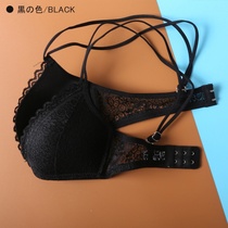 Japanese summer ultra-thin without steel ring Xiaowen bra thin underwear on the top to gather less ladies comfortable and breathable students