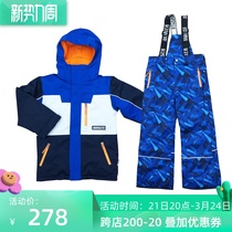 Canada Monster Thickened Ski Suit CUHK Youngster Outdoor Climbing Suit Snow Countryside to warm and fight extremely cold