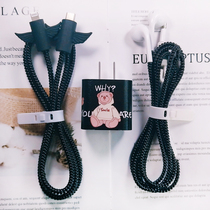 Apply Apple 13 12 11pro max phone data line protective sheath winding line 20w18W charger head