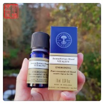 NYR Energetic Unlimited Organic Compound Essential Oil 10ml Vitality Cedar Vetiver Syringa Spot