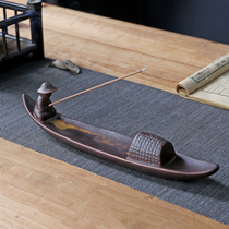 New creative ceramic thread incense burner home Zen home sleeping incense agarwood incense sandalwood incense stove antique incense