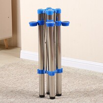 Table legs Portable stainless steel folding adjustable storage bracket Mahjong table Sand painting table Shrinkable accessories Table feet Table shelves