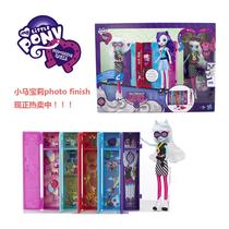 MY little pony pony Polly EQUESTRIA wardrobe and Photo Finish Finish doll