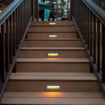 led foot lamp embedded outdoor stair step lamp step lamp waterproof corner lamp strip theater aisle lamp
