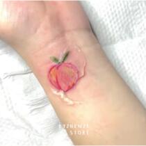 Childrens fun rabbit small new tattoo sticker Japanese peach waterproof girl durable ins Wind soft sister cute tattoo sticker