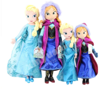 Frozen doll girl children cute Doll Doll Princess holding sleep little girl birthday gift