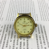 The original inventory Liaoning watch factory medium Chunlan brand huang mian manual mechanical diameter 34mm sent strap