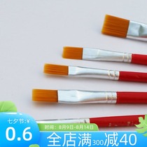  Special price nylon hair row pen art teaching practice plaster graffiti Acrylic gouache brush brush Oil painting brush brush