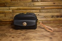 Knifeman 72 hand-custom (size variable) new Italian plant tandem leather cowhide vintage shoulder bag