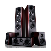 Love HIFI sound network BT-AUDIO red number EX II Horn home theater passive wooden 5 0 floor speaker
