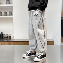 Boys pants spring and autumn 2021 childrens trousers big childrens pants boys sports fashion casual pants Autumn Tide