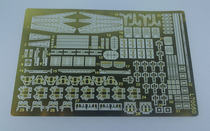 Full of 70050 1:700 George V battleship etching piece with Tiangong 77525