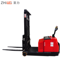 Electric forklift counterweight type all-electric pile high car No support leg forklift Automatic balance heavy lifting car 1 5 ton
