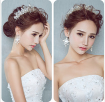 Clear Barn Special Price Bridal Wedding Head Accessories Wedding Crown Makeup Artist Disc Hair Ornaments Photoshoot Accessories
