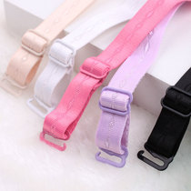 Invisible candy-colored chest strap summer shoulder thin strap underwear accessories strap non-slip cloth shoulder strap thin shoulder strap