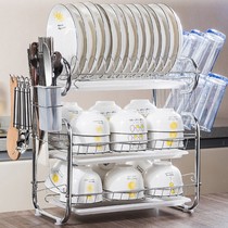 Kitchen Shelve Accessories to dry and drain Drain Water Bowls Racks Bowls of dishes Dish Cutlery Cutlery Cutlery Rack Cutlery Holder