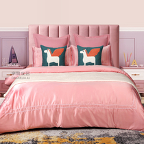 Original Pink Little Girl-Like Inter-Bed Pint Light Extravagant plate room bedding Bedding Tapestry White Mullet Green Hug