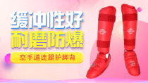 Yinsheng Karate with instep leg protectors Taekwondo Hu calf Kyokushin fighting Sanda boxing protective gear foot protection suit