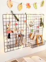 Wall Shelf University students with photo walls Inwind Nordic Dormitory Gods dorm room Teenage Girl Decorate 2 boxes 