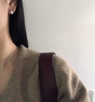PAUSA ANN 2017 vol 1 combination earrings advanced sense simple cold wind Small