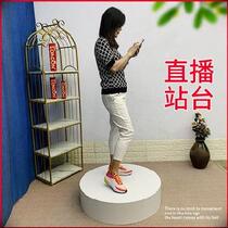 Shoes exhibition Pin foot Trampled Cylinder Shot Clothes Stand-up Landing Style Customized Model Bench Fitting Room