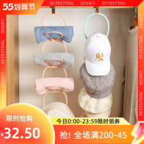 Finishing rack for cap shelf containing Shenzer door rear hanging hat containing shelf scarf hook-type putting hat