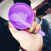 Plastic Mask Bowl Soft Film Bowl Mask Powder Tool For Face Mask Partner Mask Stick Beauty