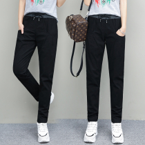 2021 Autumn Summer Fat MM Size Casual Pants Womens Wear Pants Loose Summer High Waist Small Feet Pants Harlem Pants