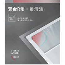  Factory wholesale stainless steel sink thickened 304 manual single tank kitchen sink dishwashing sink table basin set