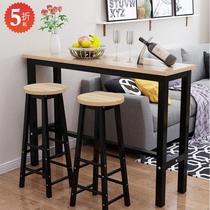 Rely on the wall Terra table Home Living room bar Desk Easy table bar Table bar Wall Revamp Pedaling Group Tours Zhang